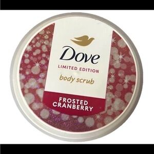 Dove Body Scrub Limited Edition Frosted Cranberry Holiday Edition. 3.5 oz ***